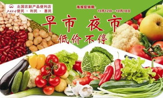 北國農副產品便民店 早市夜市低價不停，優質農產品觸手可及